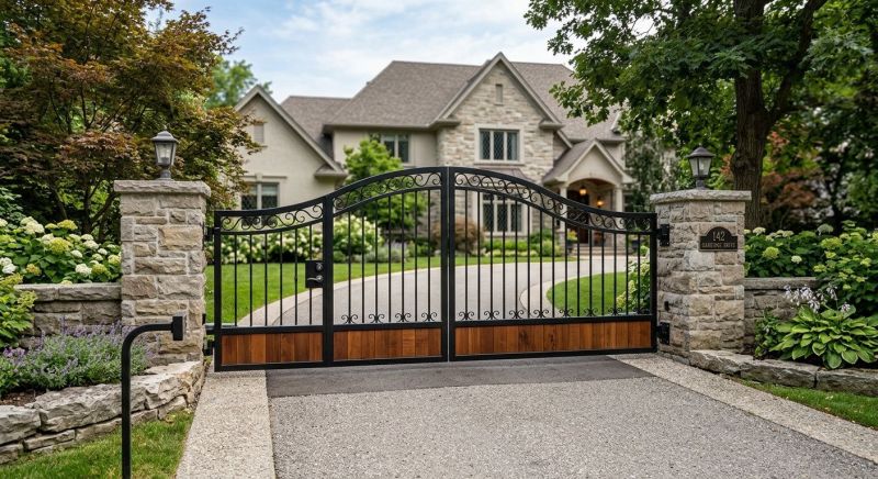Driveway Fence Installation in Boca Raton, FL