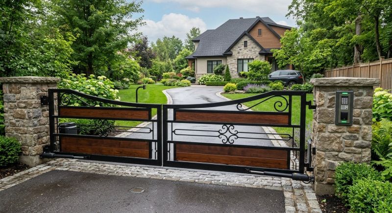 Electronic Gate Installation in Roswell, GA