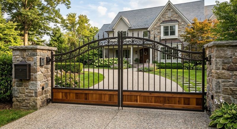 Entrance Gate Installation in Toms River, NJ