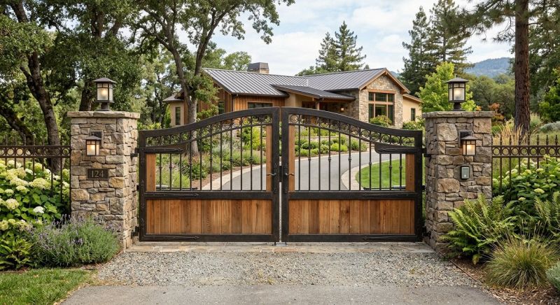 Entrance Gate Installation in Alpharetta, GA