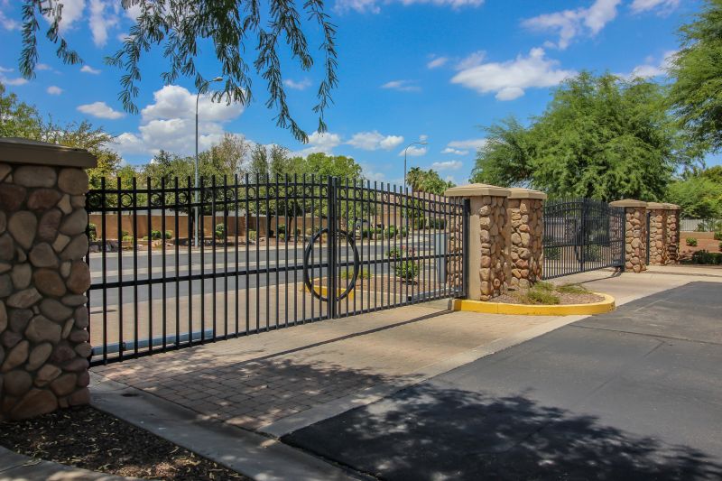 Entrance Gate Installation in Cary, NC