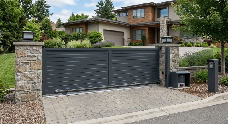 Main Gate Installation in Cary, NC