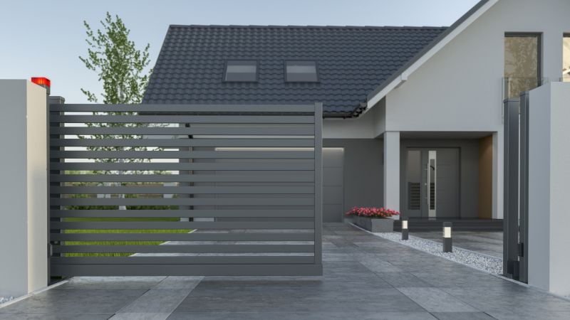 Motorized Gate Installation in Toms River, NJ