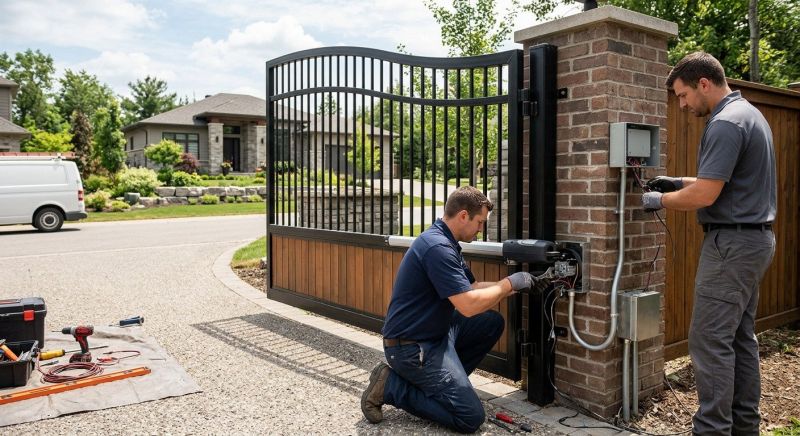 Main Gate Installation in Littleton, CO